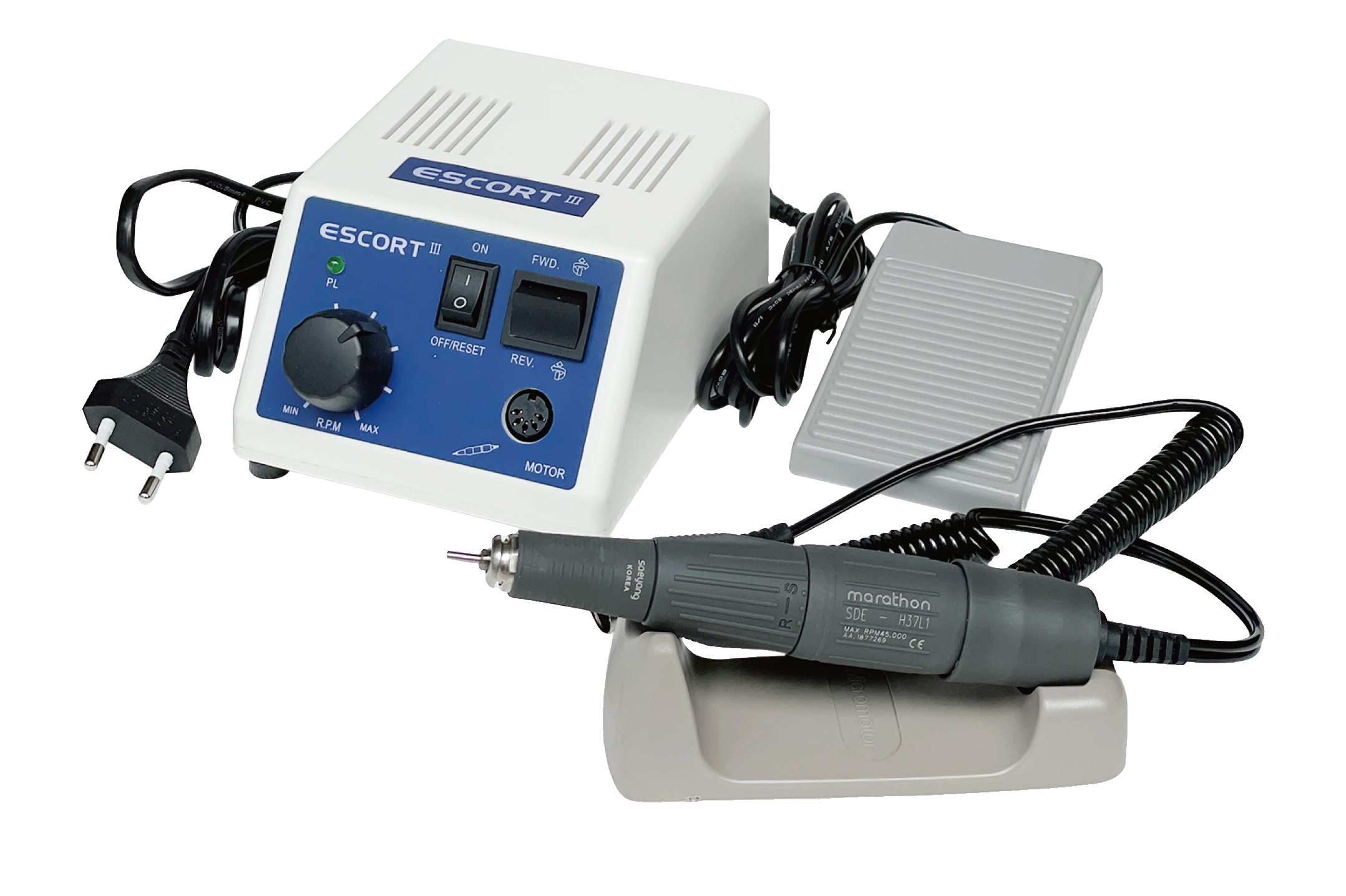 Saeyang Escort-III High Speed Brushed Micromotor (KYG0006-OLD), front view