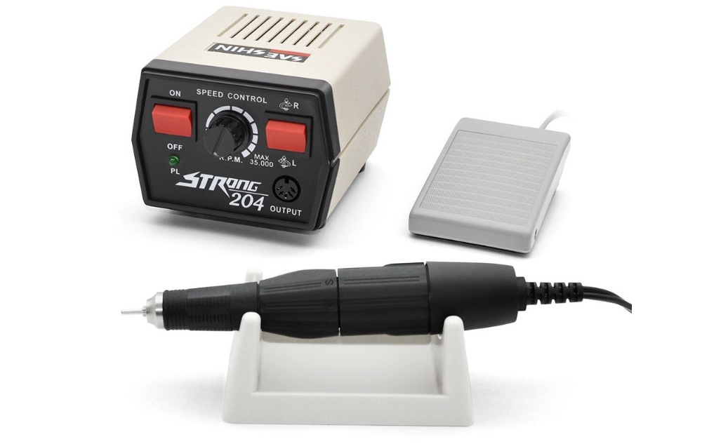 Saeshin Strong 204 High Speed Brushed Micromotor Strong 204 (KYG0003), front view