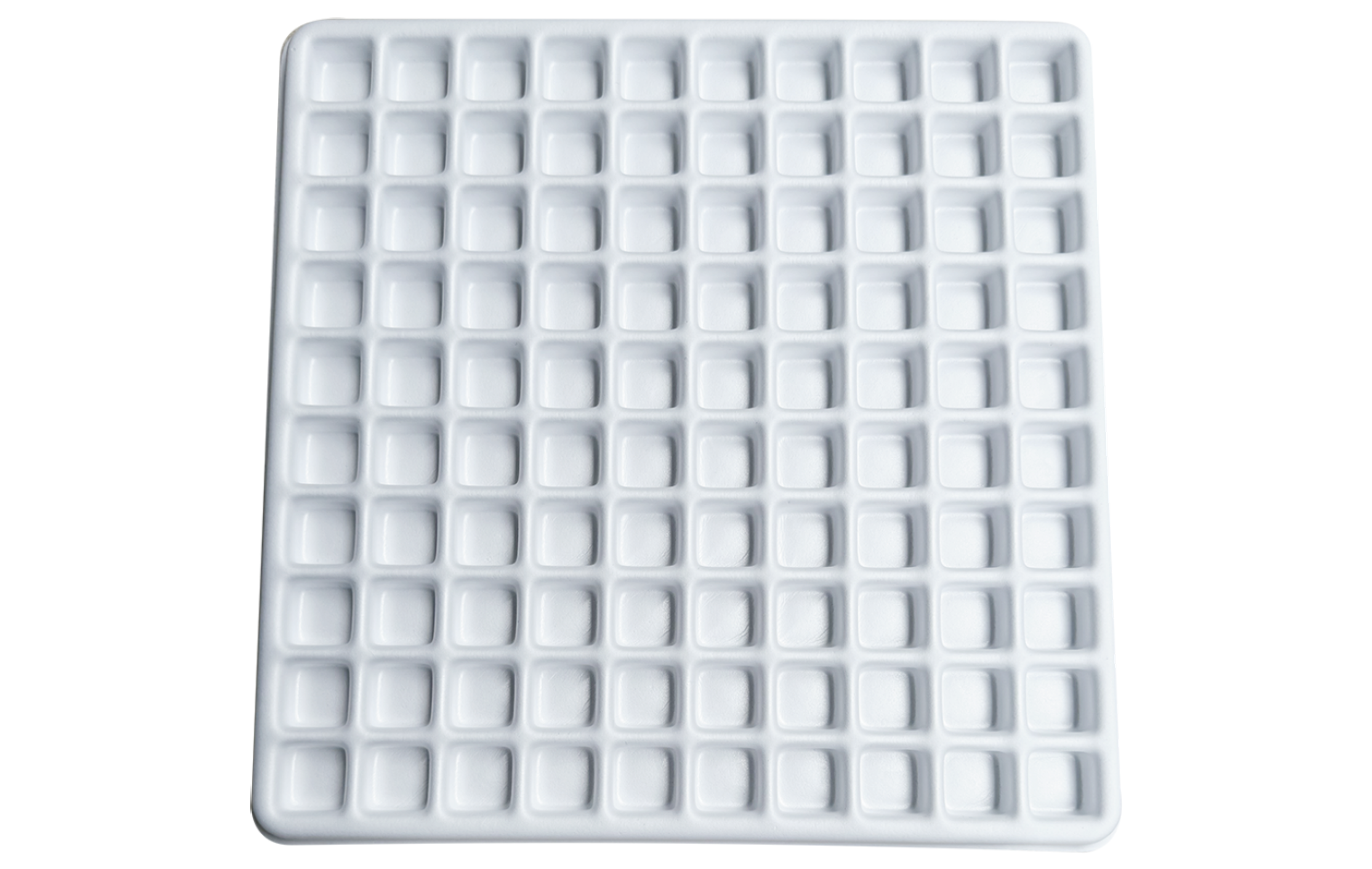 KYG Square Foam Jewelry Tray Insert – 100 Compartments 20 × 20 mm image 1