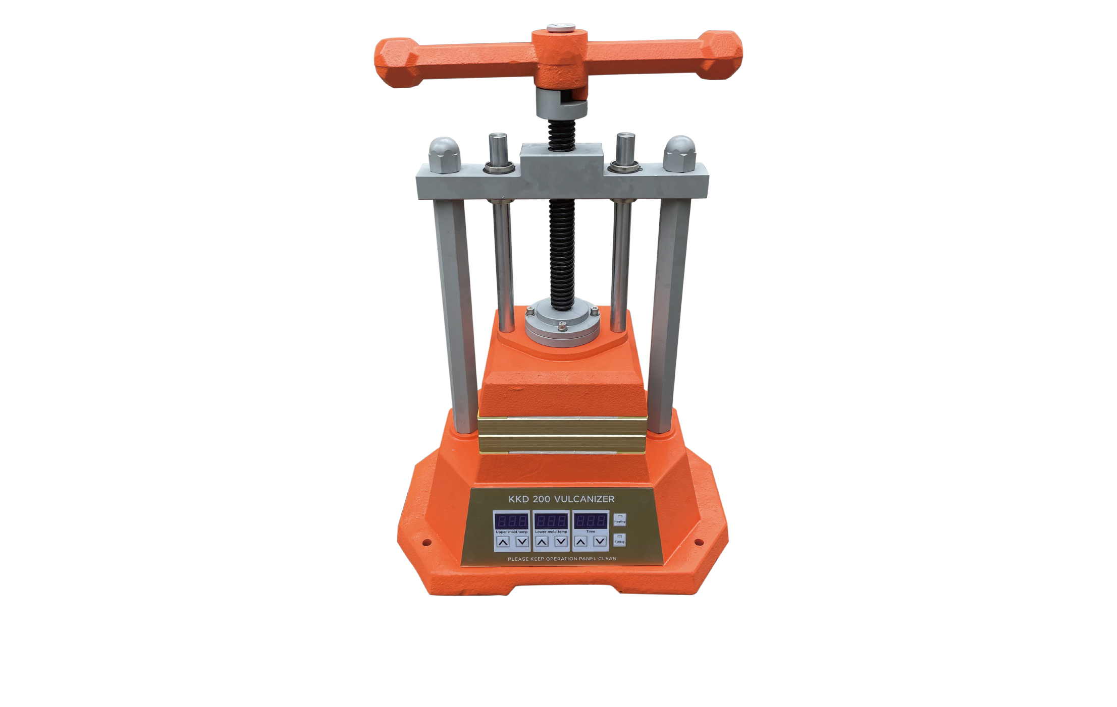 KYG KKD 200 Digital Manual Rubber Mold Vulcanizer KKD-200 (KYG0529), front view