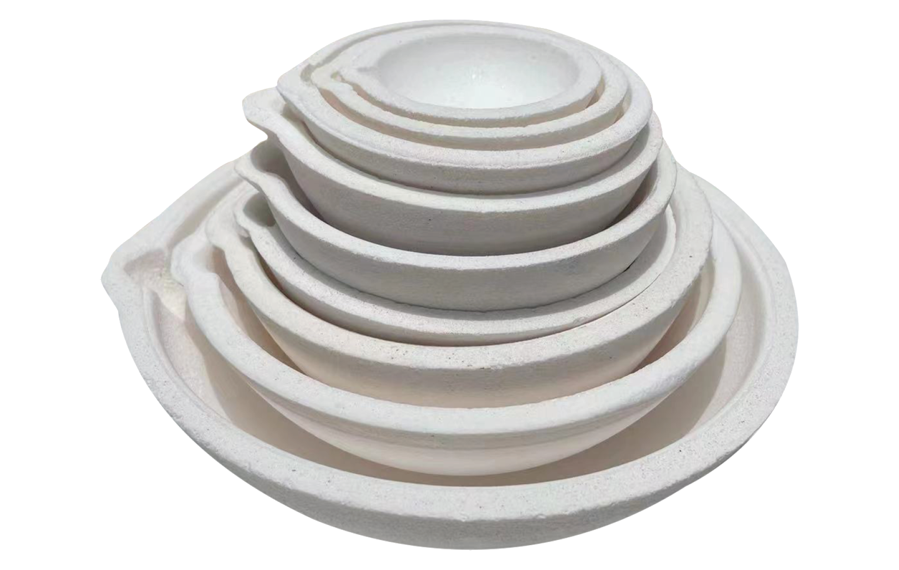 KYG Quartz Ceramic Melting Dish (KYG1507), front view