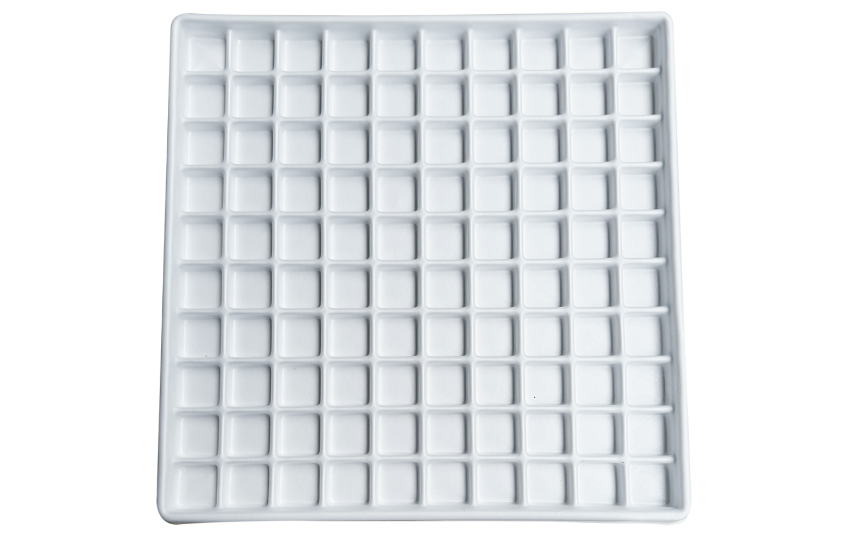 KYG Square Foam Jewelry Tray Insert – 100 Compartments 21 × 21 mm image 1