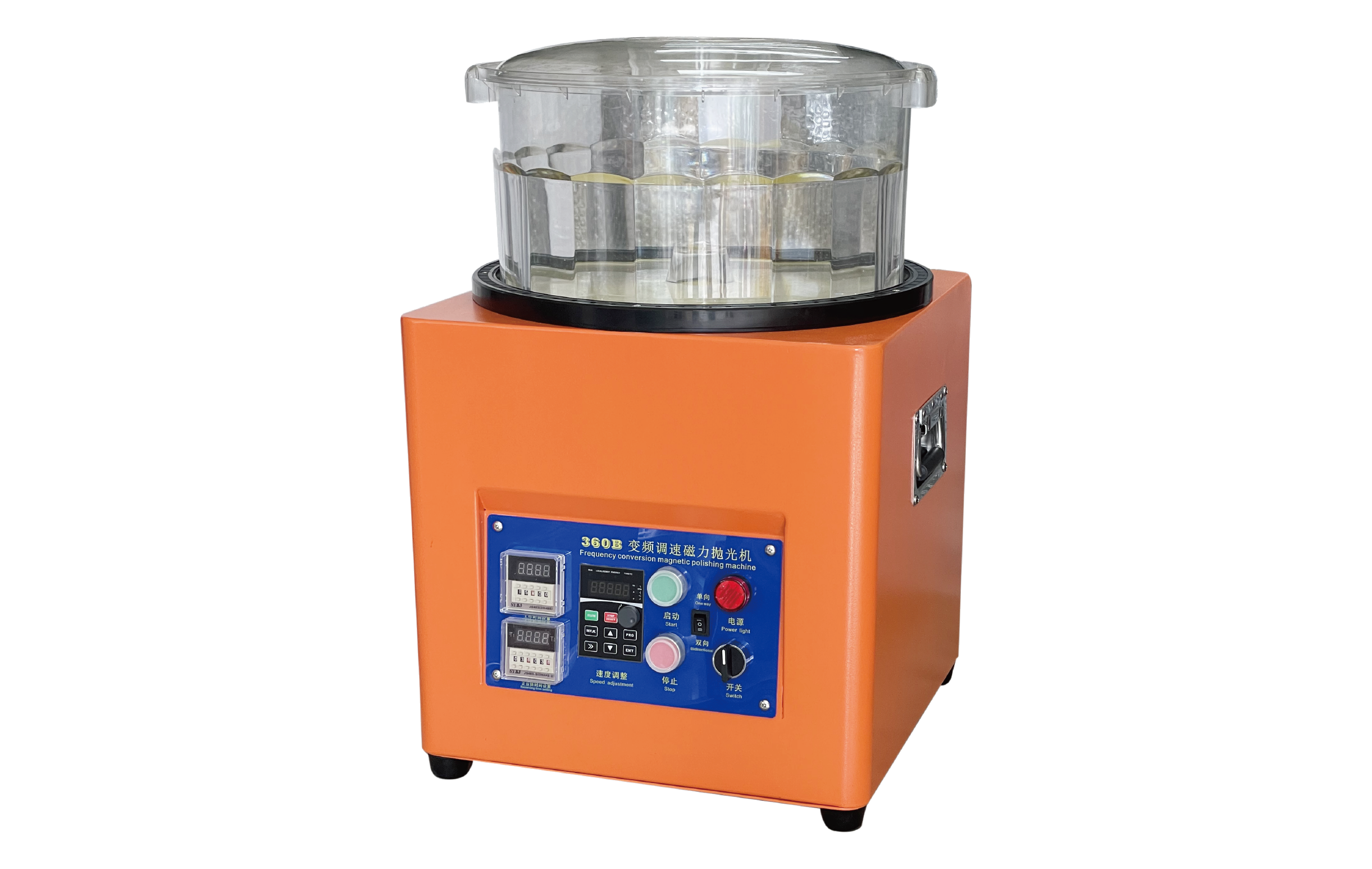 KYG 360B Magnetic Polishing Tumbler 360B (KYG0384), front view